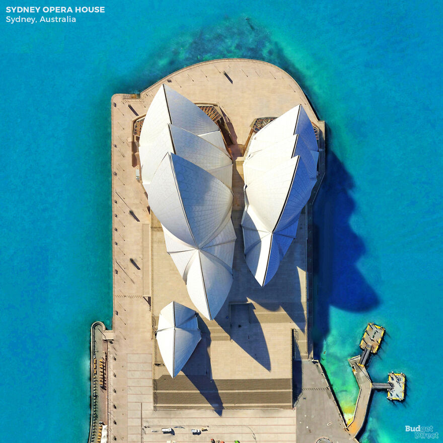 This Is What 6 Iconic Landmarks Look Like From Above
