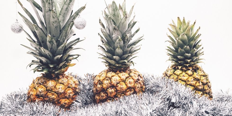 PINEAPPLES ARE THE NEW CHRISTMAS TREES