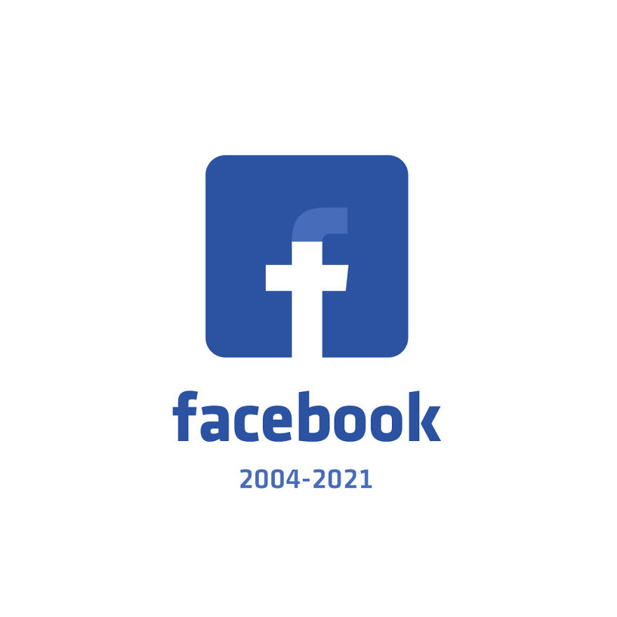 I Made These Logos Associated With Facebook, Instagram, Messenger, And Whatsapp Outage