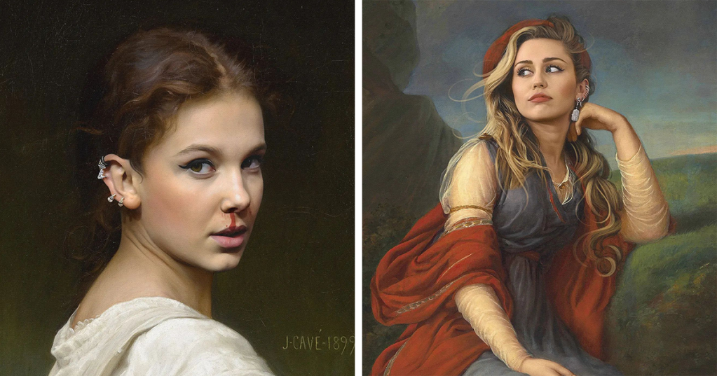 20 Times Celebrities Were Reimagined As Characters In Classical Paintings
